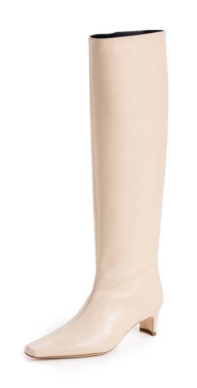 STAUD Wally Boots Cream