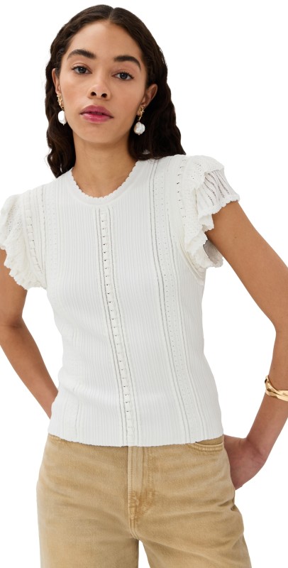 Ulla Johnson Giulia Top Pristine