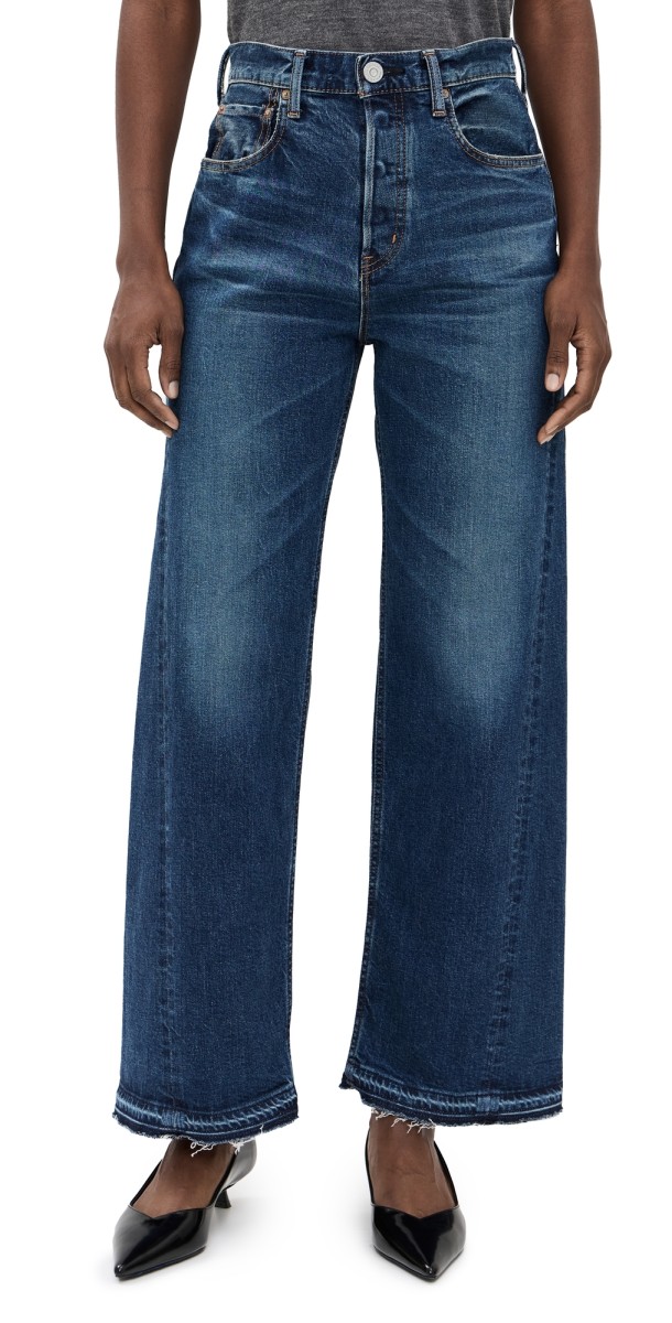 MOUSSY VINTAGE MV Espanola Wide Pants Blue