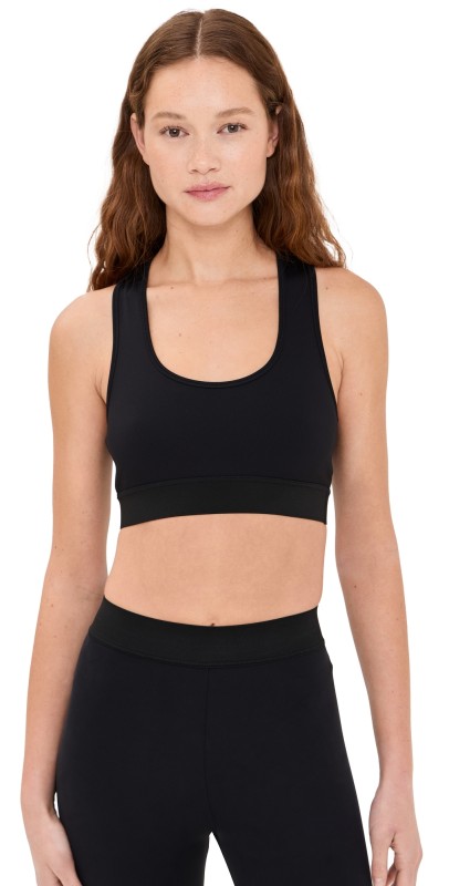 WARDROBE. NYC RHW Active Bra Black
