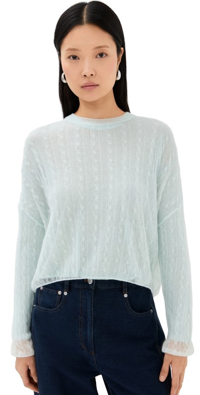Altuzarra Jet Sweater Sea Foam
