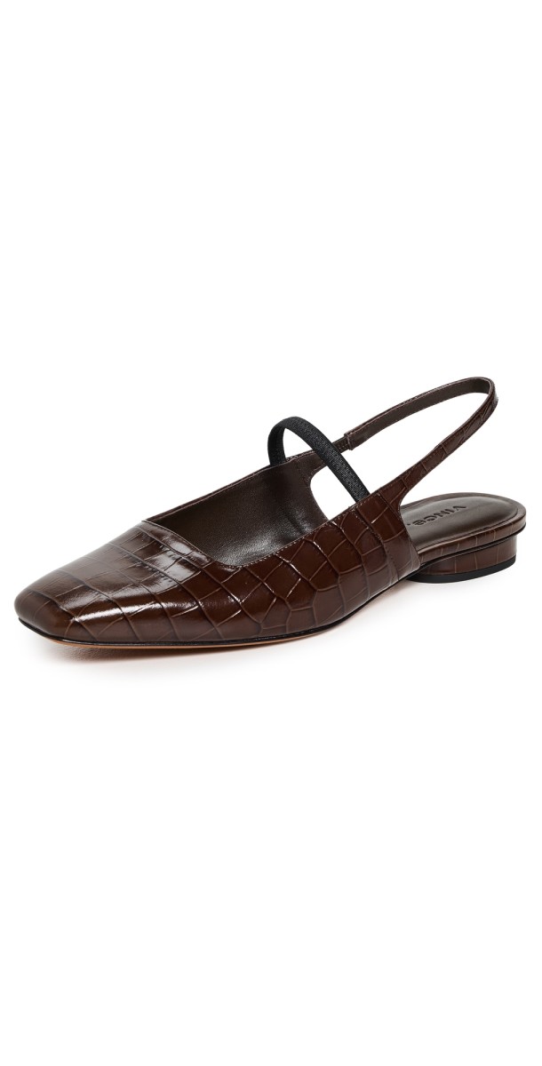 Vince Venice-2 Flats Cacao Brown