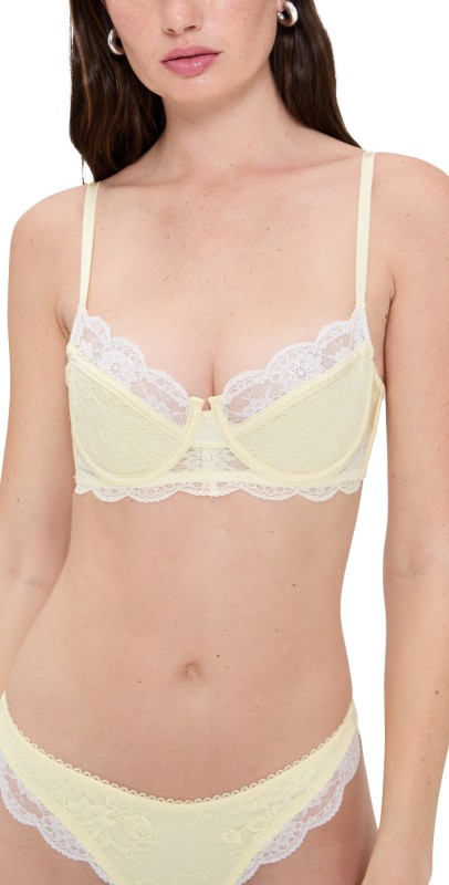 Kat the Label Arabella Underwire Bra Limoncello