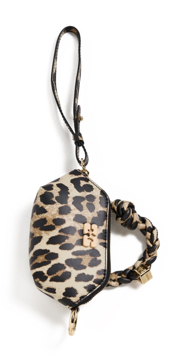 GANNI Ganni Nano Bou Bag Leopard
