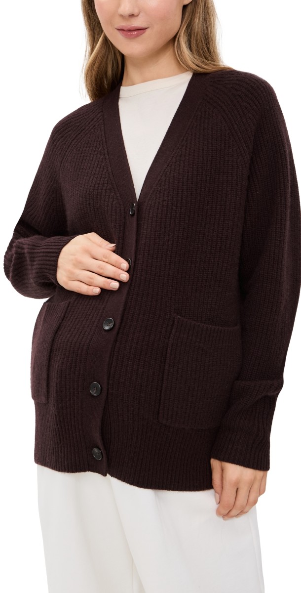 HATCH The Cashmere Marlow Cardigan Expresso