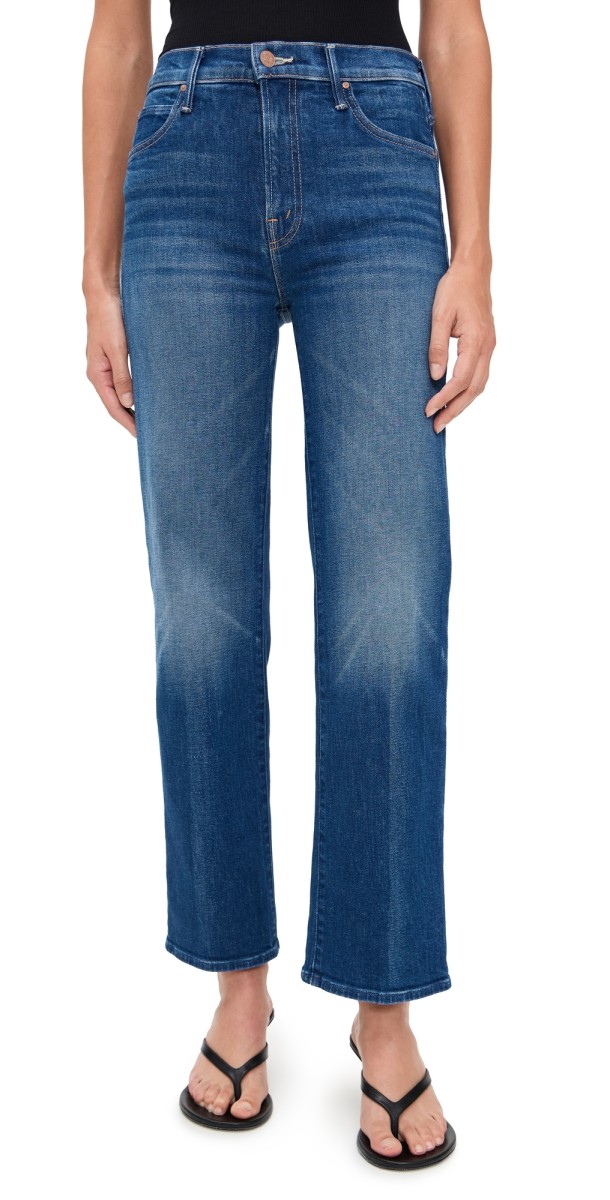 MOTHER The Kick It Flood Jeans Do Not Disturb