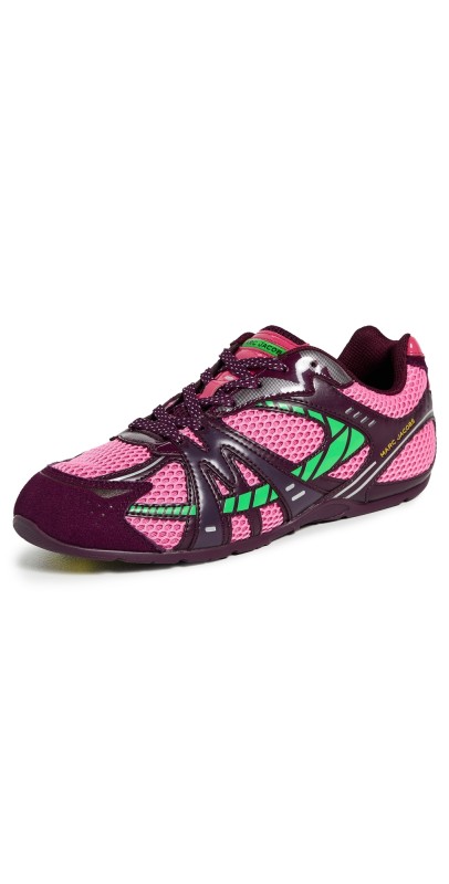 Marc Jacobs The 72 Spring Sneakers Raspberry Pink Multi