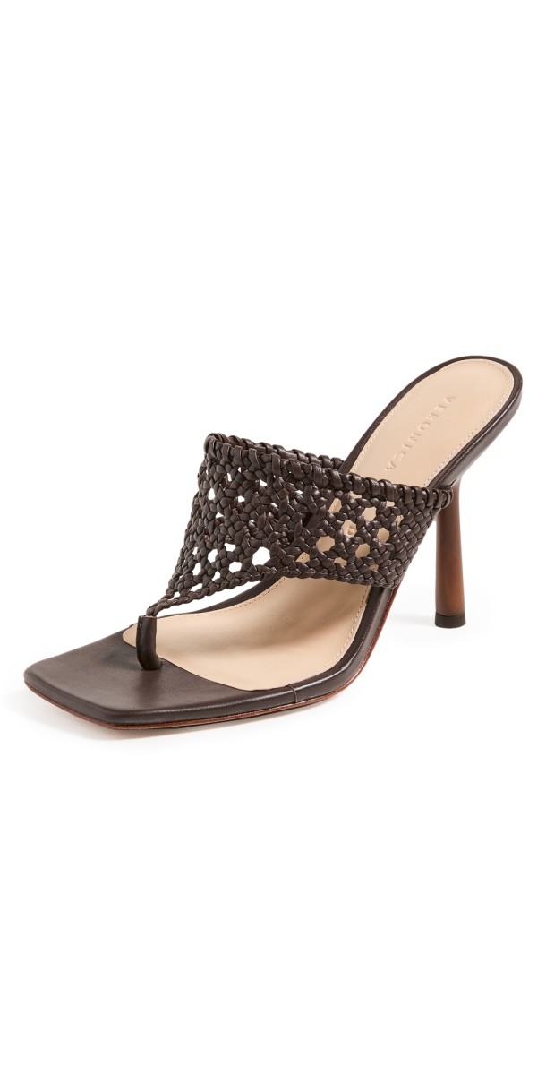 Veronica Beard Abita Sandals Espresso