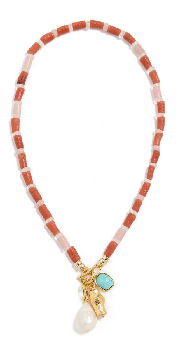 Lizzie Fortunato Red Sea Necklace Mult