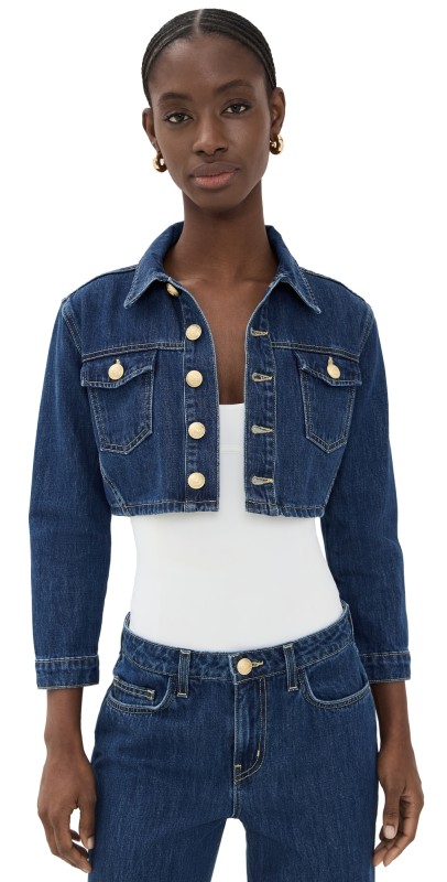 L'AGENCE Genevie Crop Jacket Conway