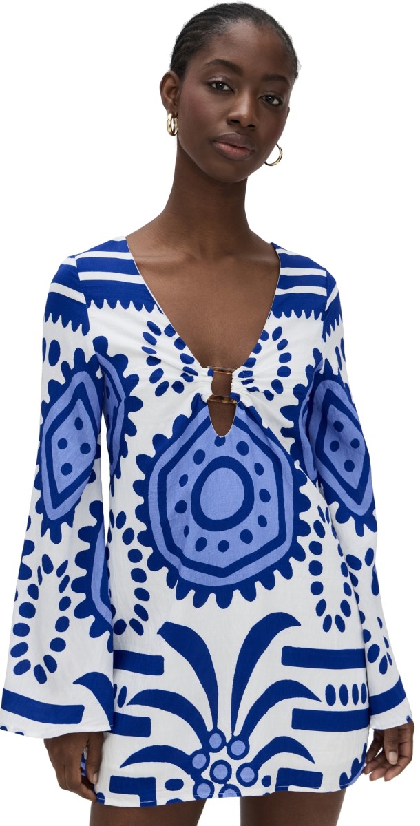 Seven Wonders Calli Mini Dress Royal/White