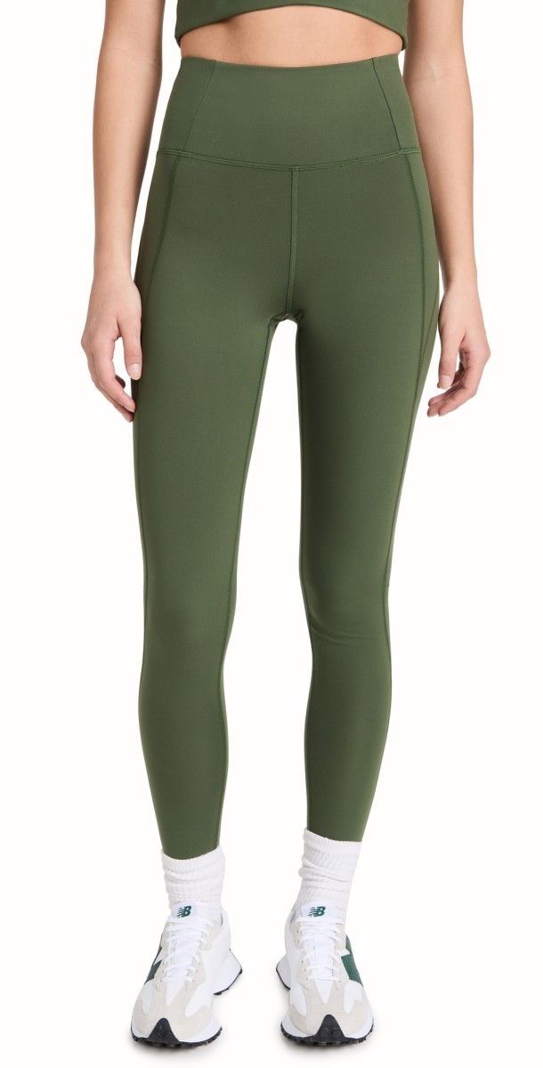 Girlfriend Collective High-Rise Compressive Leggings Black Forest
