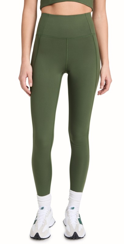 Girlfriend Collective High-Rise Compressive Leggings Black Forest