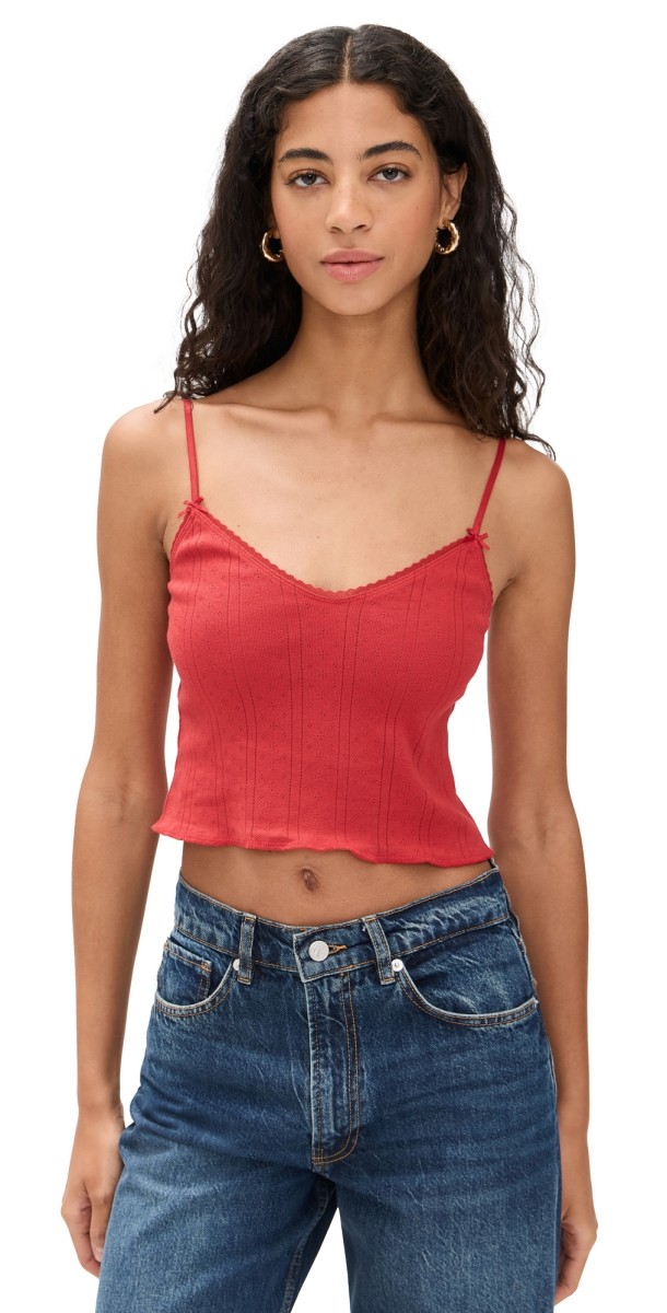 COUCOU Cami Cherry Red