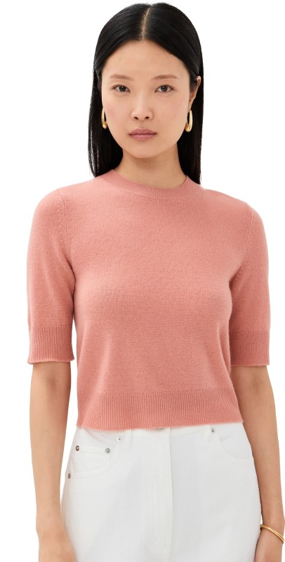 Le Kasha Chypre Cashmere Sweater Peach