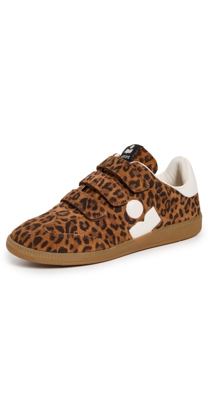 Isabel Marant Beth Sneakers Leopard/Ecru