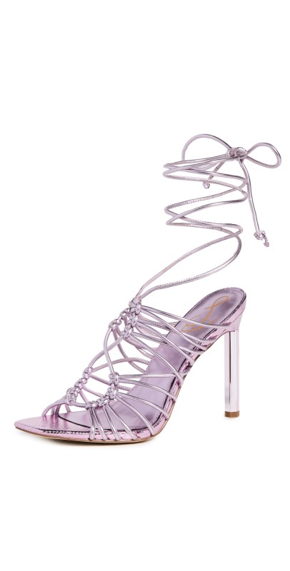 Sam Edelman Lylah Sandals Lilac-Metallic