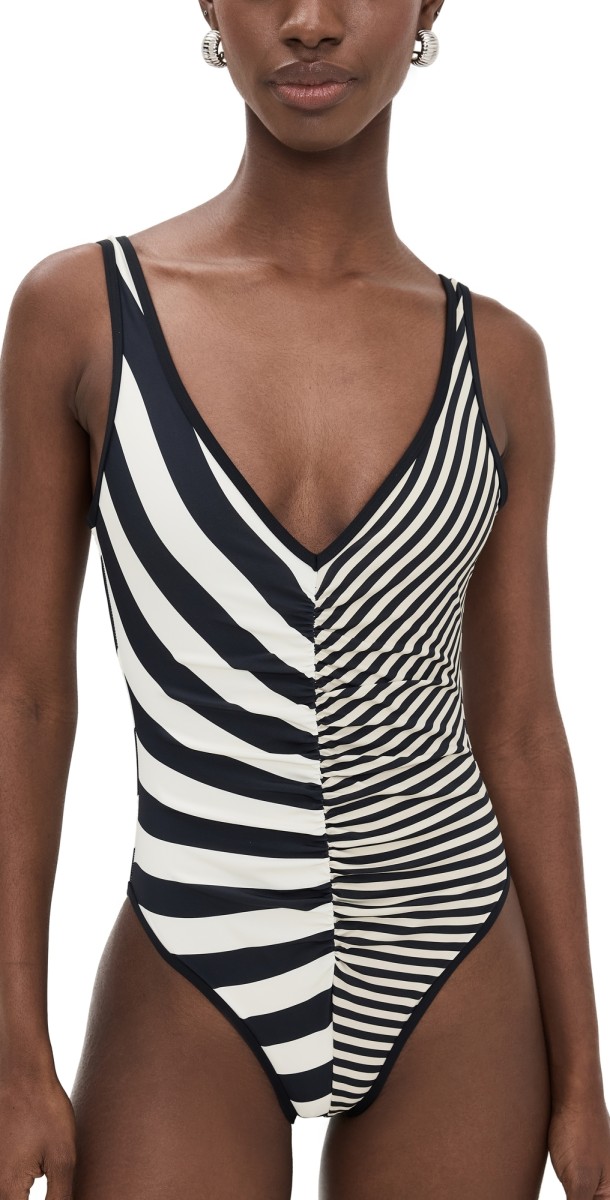 Solid & Striped The Lucia One Piece Noir