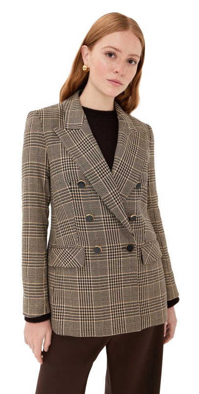 Veronica Beard Rhys Dickey Jacket Black multi