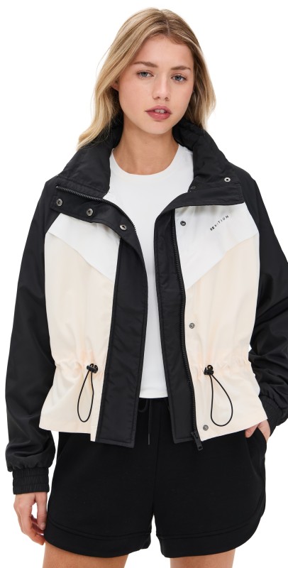 P. E NATION Shelter Jacket Black/White