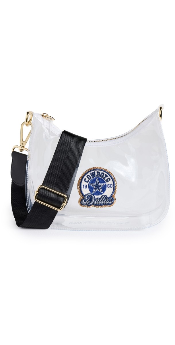 Stoney Clover Lane Dallas Cowboys Clear Crossbody Bag Clear