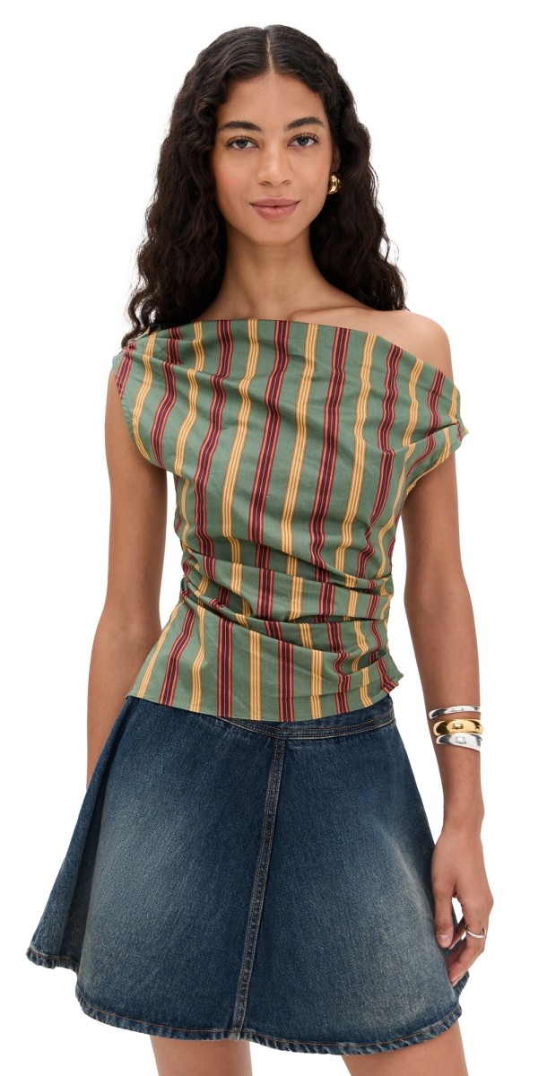 STAUD Phare Top Trailblazer Stripe