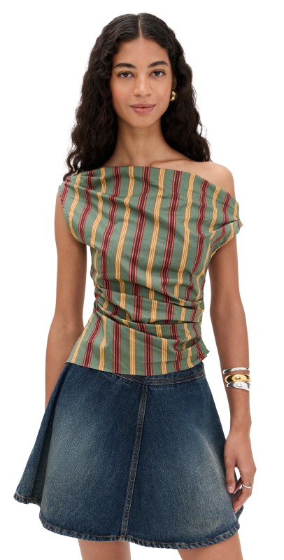 STAUD Phare Top Trailblazer Stripe