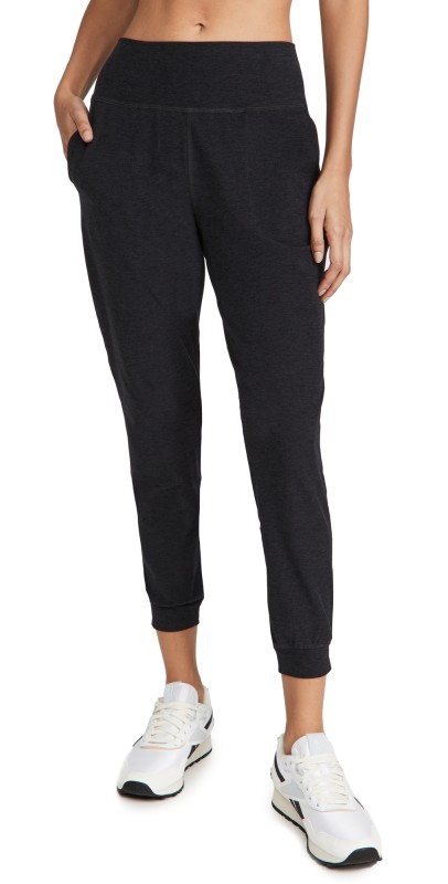 Beyond Yoga Spacedye Midi Joggers Darkest Night