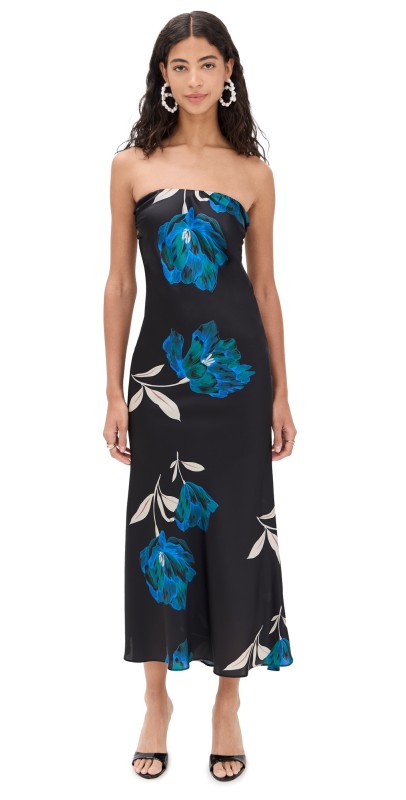 MISA Cheryl Dress Night Shade Flr Stn