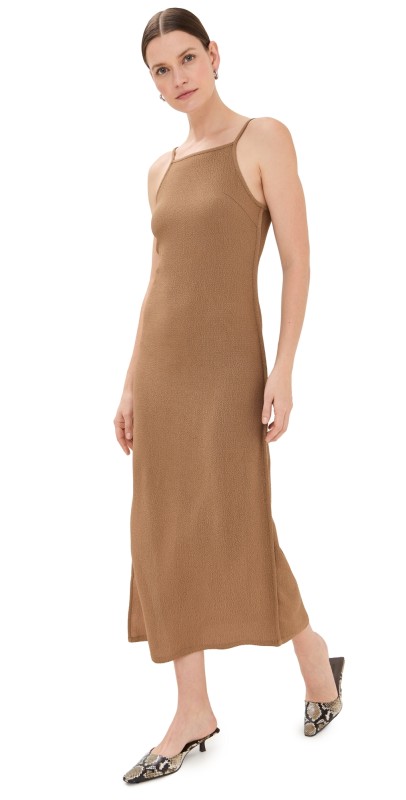 By Malene Birger Ellionore Dress Light Brown