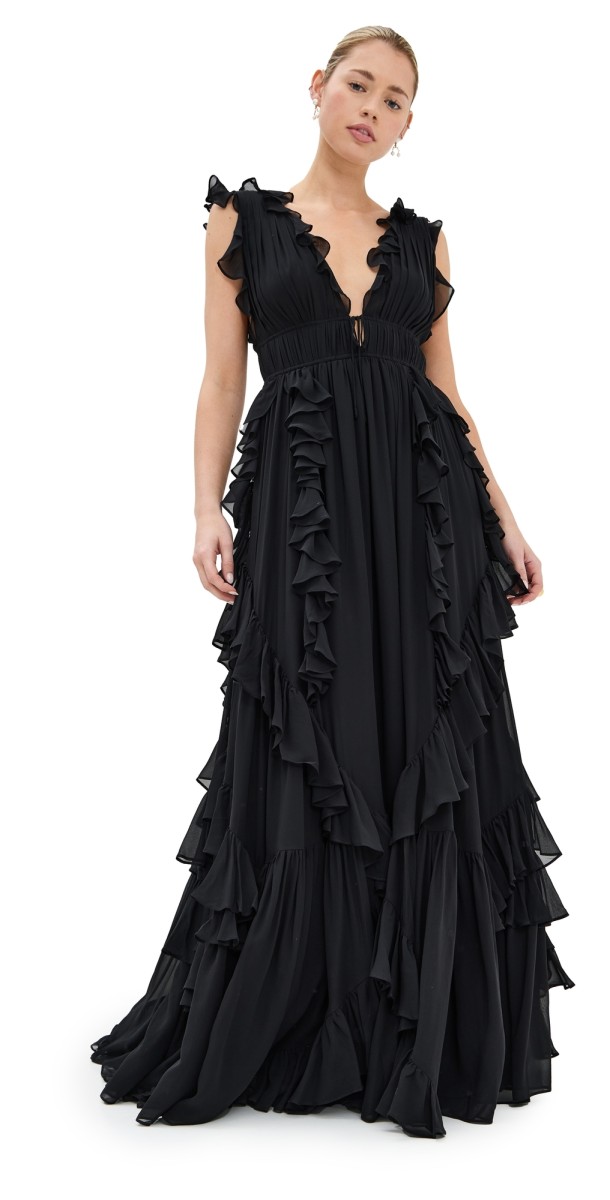 Ulla Johnson Florella Gown Noir