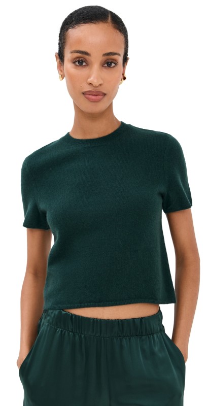 Sablyn Charleston Relaxed Cashmere Crewneck Tee Sacramento