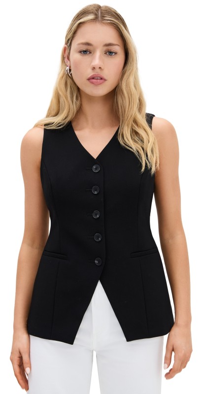 Pistola Denim Lila Vest Black
