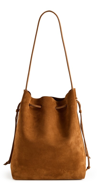 Mansur Gavriel Drawstring Cabas Bag Saddl