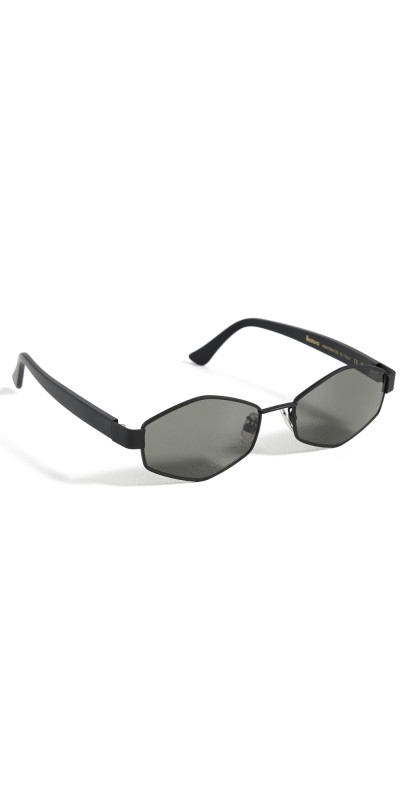 Illesteva Tucson Matte Black Sunglasses Matte Black/ Grey