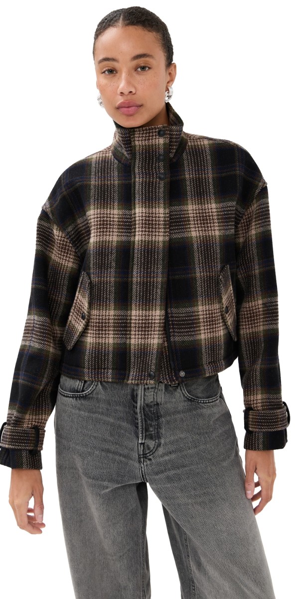 Veronica Beard Bateman Jacket Black Multi