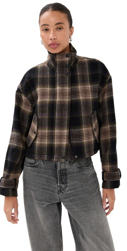 Veronica Beard Bateman Jacket Black Multi