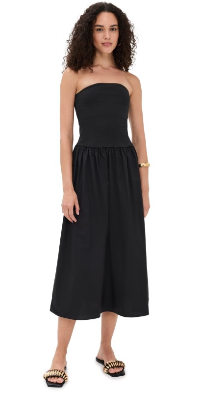 perfectwhitetee Kai Dress True Black