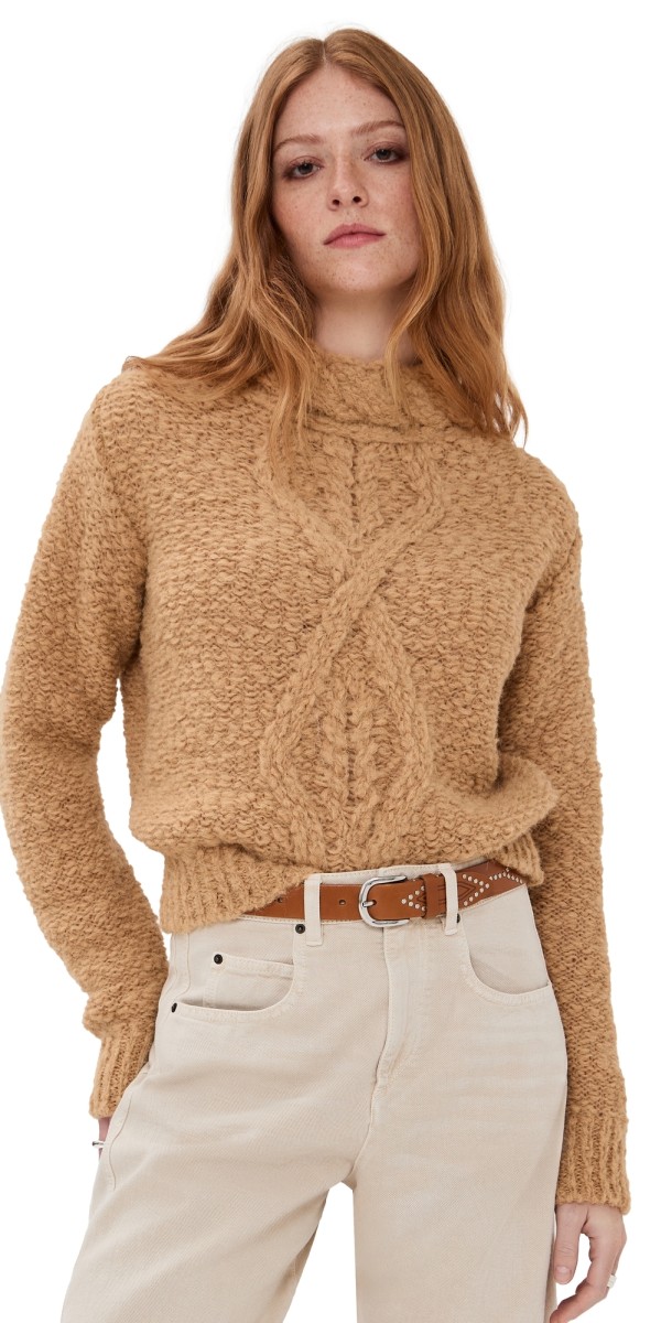 Isabel Marant Romane Sweater Caramel