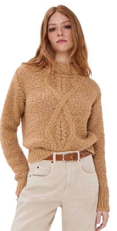 Isabel Marant Romane Sweater Caramel