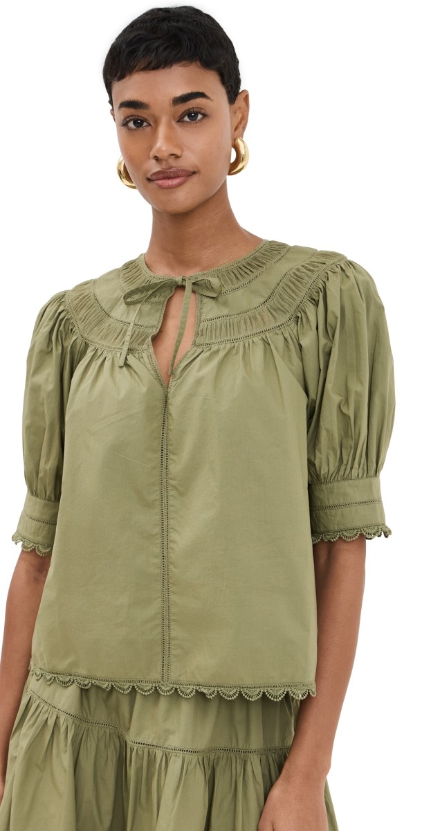 Ulla Johnson Dylan Top Lichen