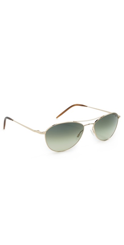 Oliver Peoples Eyewear Aero II Sunglasses Gold