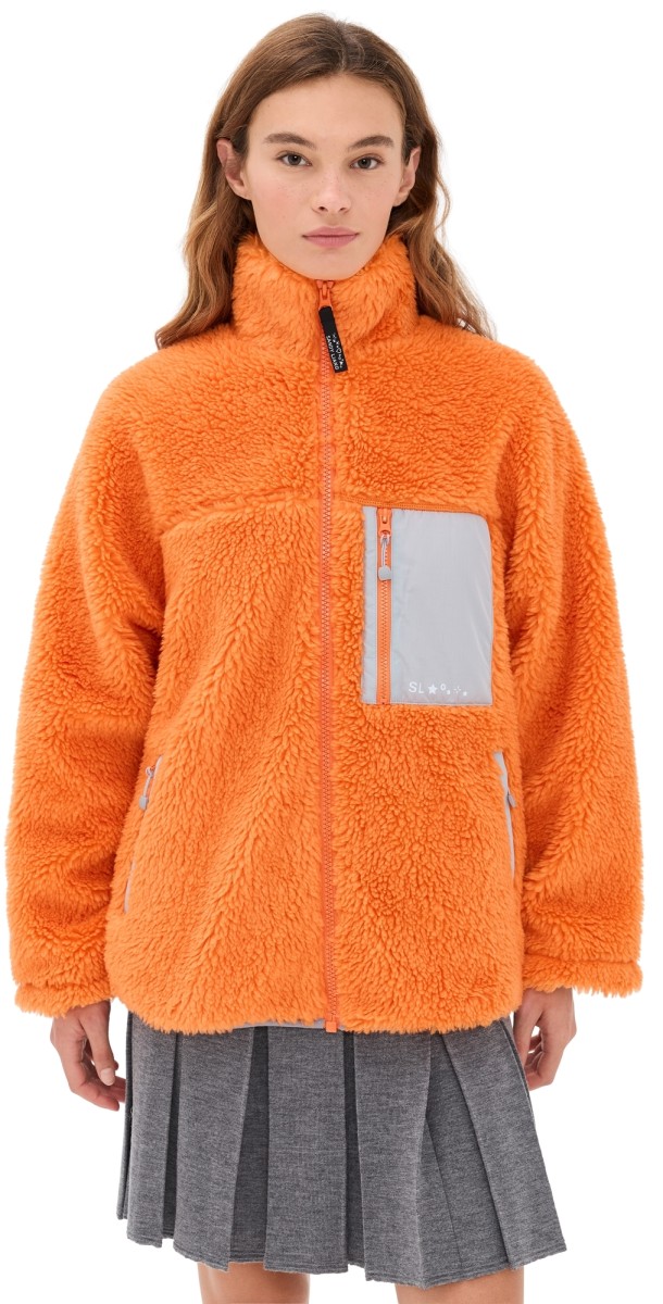 Sandy Liang Rain Fleece Orange