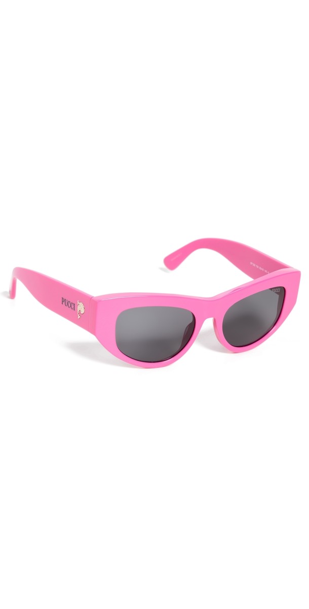 Pucci Cat Eye Sunglasses Fuchsia