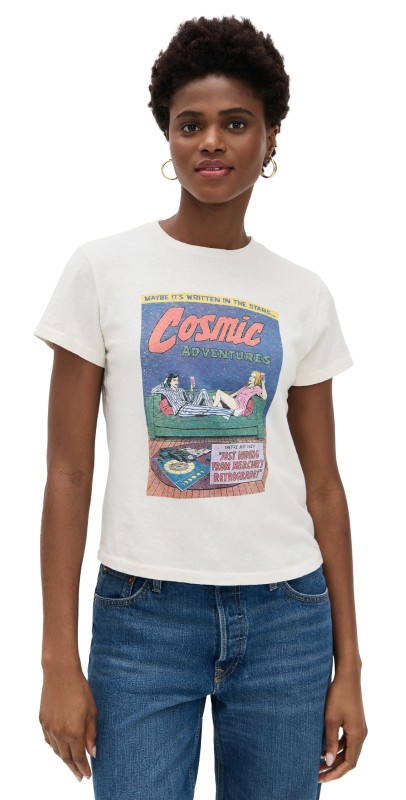 RE/DONE Retrograde Classic Tee Vintage White