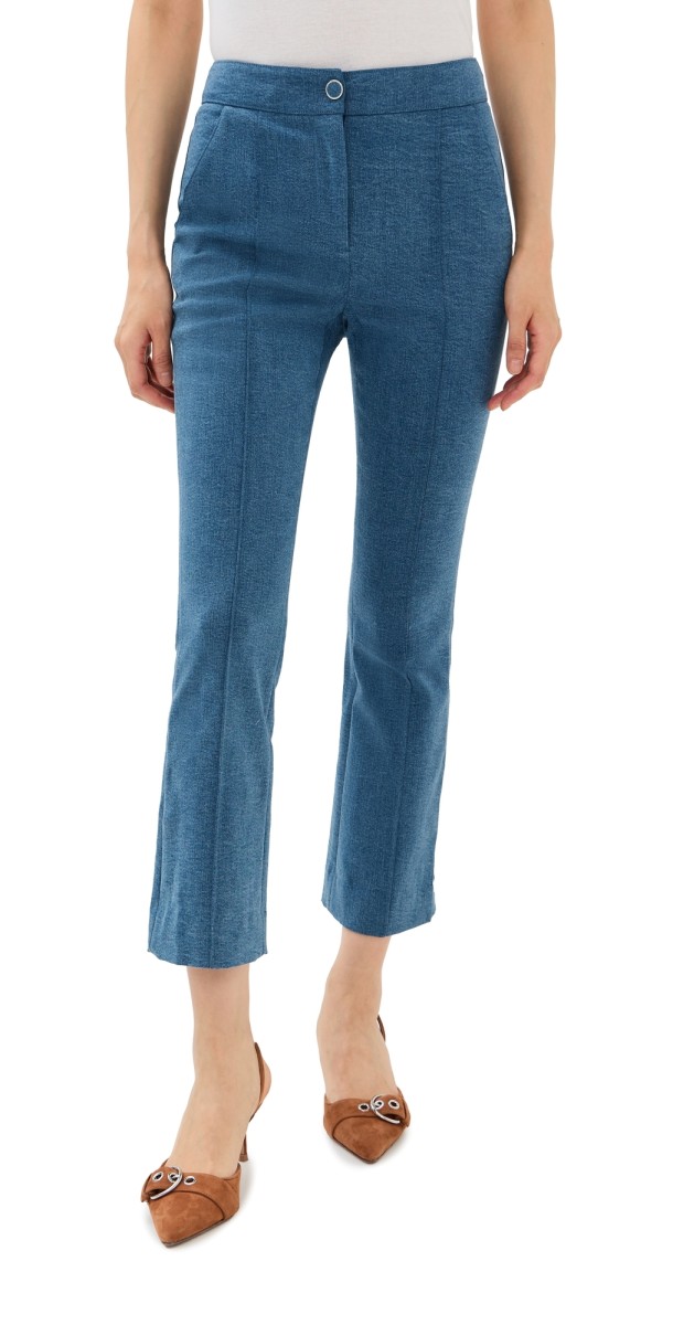 Veronica Beard Kimra Pants Sea Glare