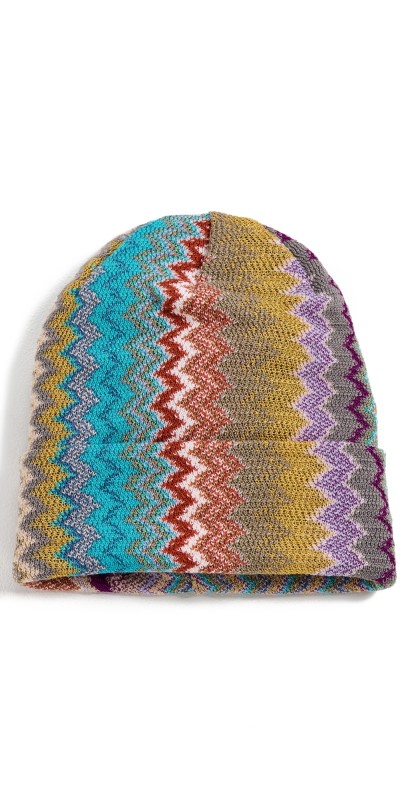Missoni Striped Beanie Mult