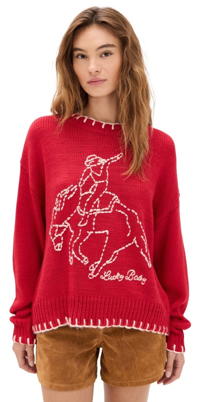 Bailey Rose Sweater Cherry