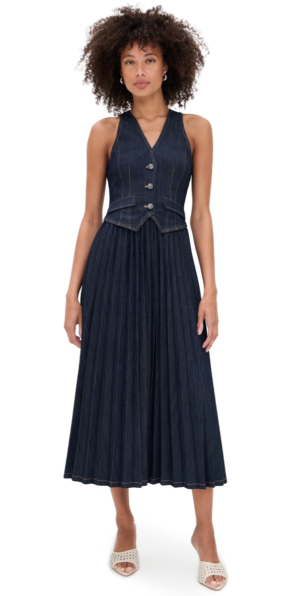 Cinq à Sept Esther Dress Indigo