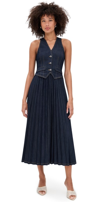 Cinq à Sept Esther Dress Indigo